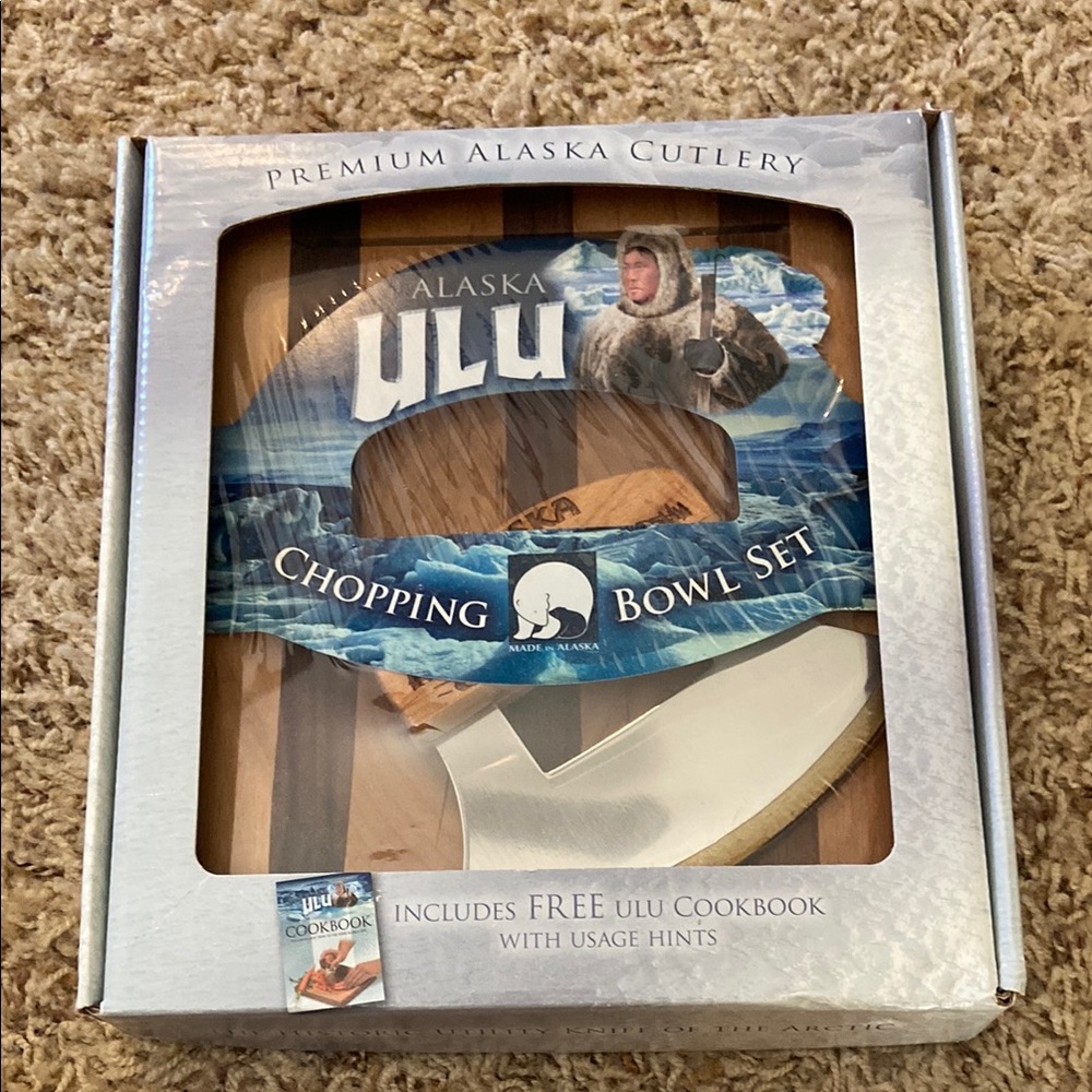 Ulu Alaskan Chopping Bowl Set